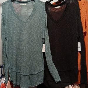 SALE~Free People oversized light Sweater sz M/L